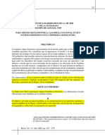 Declaracion Derechos Mujer