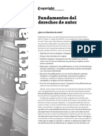 Fundamentos Del Derecho de Autor PDF