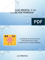 La salud mental y la atención primaria