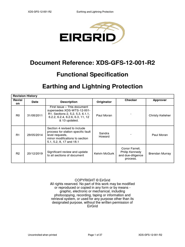 11 Earthing and Lightning Protection PDF | PDF | Electrical Substation ...