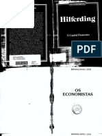 (1985 (1910) ) HILFERDING, Rudolf - O Capital Financeiro - Os Economistas PDF