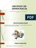 PRINCIPIOS DE LA DEMOCRACIA