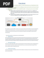 Proxy Server settings