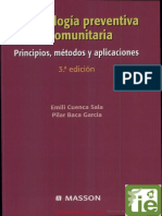 Odontología Preventiva y Comunitaria. Principios, Métdos y Aplicaciones de Cuenca y Baca