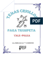 Temas Criollos para Trompeta