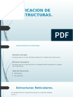 Clasificación de Las Estructuras