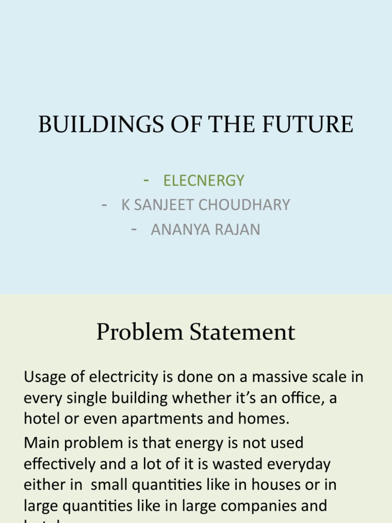 Smart Energy Solutions for Buildings | PDF | Solar Panel | Piezoelectricity