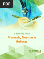 Manuais, Normas e Rotinas: Slides Da Aula
