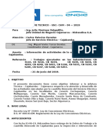 Informe Tecnico - Cajabamba