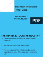 Travel & Tourism Industry Structures