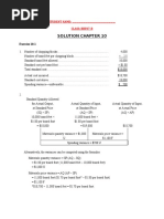 Solution Chapter 10: Exercise 10-1