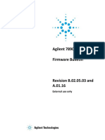 Agilent 7890GC Firmware Bulletin B.02.05.03 and A.01.16