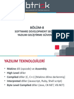 CISSP Sınavına Hazırlık Ve Bilgi Güvenliği Kontrolleri Eğitimi Sunumu - Bölüm 8