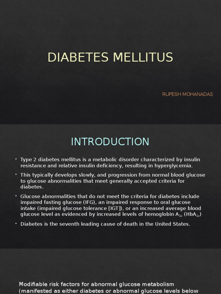 DM Screening | PDF | Prediabetes | Gestational Diabetes