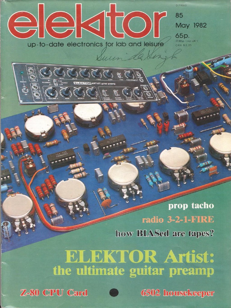 ics factory　B・DRIVE CS -ver.s- Elektor 1982 05 PDF | PDF | Integrated Circuit