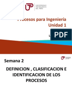 Procesos para Ingenieria - Semana 2 (Unidad 1)