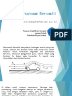 Aplikasi Pers. Bernoulli Di Aerodinamika