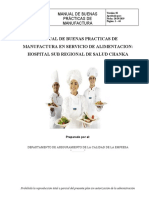 Manual de BPM Servicio Alimentario-Andahuaylas