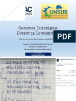 Gerencia Estrategica Clase - Dinamica Competitiva