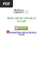 Black Wade The Wild Side of Love PDF