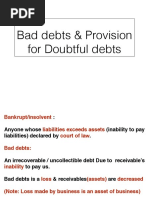 Bad Debts