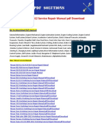 Nissan Pixo 2009-2012 Service Repair Manual PDF Download