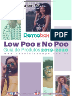 Guia de Produtos Liberados Low Poo e No Poo 2019-2020 - Cabeleira em Pé