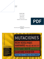 KOOLHAAS Rem 2000 Mutaciones PDF