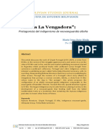 Almha La Vengadora Protagonista Del Indigenismo de PDF