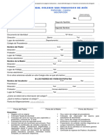 Formato Inscripción Colegio PDF