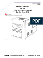 Service Manual Kodak 605 PDF