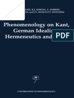 Phenomenology On Kant, German Idealism, Hermeneutics and Logic - Philosphical Essays in Honor of Thomas M. Seebohm PDF