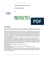 Proyecto Comunitario Socio Juridico