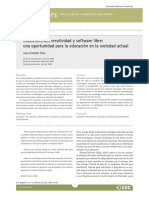 Conocimiento, Creatividad y Software Libre PDF