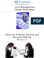MODULE 3 - 2 Problem Solving