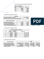 Taller Presupuestos de Producción - Formatos