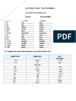 Learn Past Participles and Form the Present Perfect Tense
