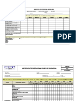 FSO 65, 83-110 Inspecciones Preoperacionales