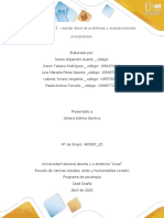 Unidad 2: Etapa 3 - Realizar Árbol de Problemas y Acontecimientos Precipitantes