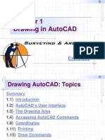 DRAWING IN AUTOCAD