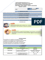 GUIA MATEMATICAS 4o