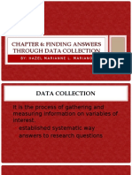 Find Answers Through Data Collection