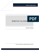 Sonetos Italianos PDF