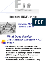 Booming INDIA or Not