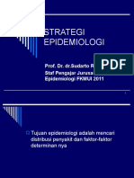 Strategi Epidemiologi