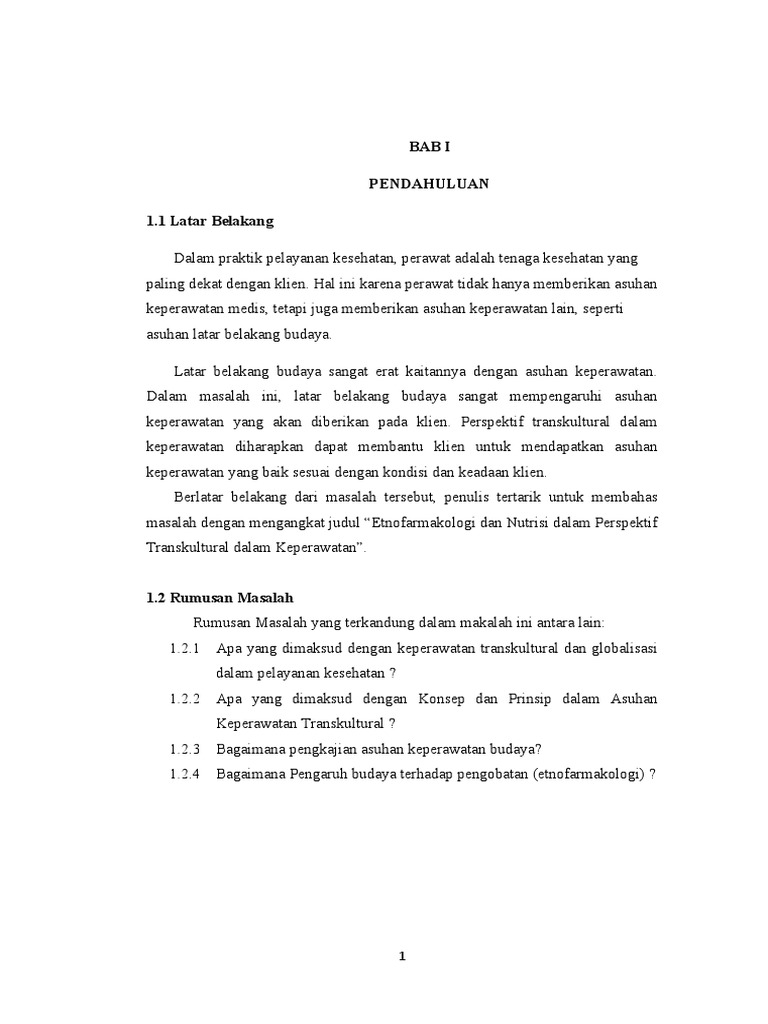 Bab I Pendahuluan 1 1 Latar Belakang