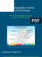 Open Access To Ap Ib Courses-2