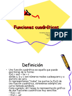 Funciones Cuadráticas