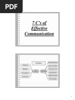 7Cs of Effective Communication | PDF | Information | Mind