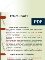 Ethics and the Search for the Good Life